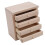 1:12 Chevet en bois de bouleau,4 tiroirs,7,6x6,8x4,5cm 1
