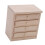 1:12 Chevet en bois de bouleau,4 tiroirs,7,6x6,8x4,5cm 11