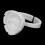 100pcs Lash Glue Holder Ring Cup Eyelash Extensions Quick Blossom Cup Lash Organizer ToolWhite 3