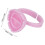 100pcs Lash Glue Holder Ring Cup Eyelash Extensions Quick Blossom Cup Lash Organizer ToolPink 10