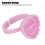 100pcs Lash Glue Holder Ring Cup Eyelash Extensions Quick Blossom Cup Lash Organizer ToolPink 4