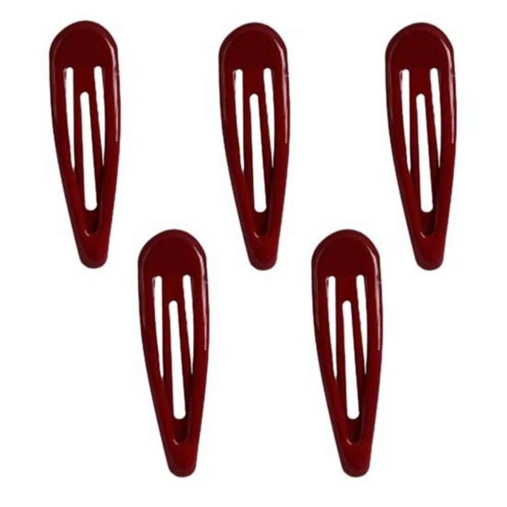 (Waterdrop) 5 Pcs Star Hairpins Delicate Metal Snap Clips For Girls Anti-slip Headwear Perfect Party New Year Gift
