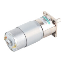 DC Gear Motor Small Low Speed CW CCW Permanent Magnet Bracket Sport Control 12V XD42GA755(100rpm/min )