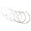 6Pcs Guitar String Tensile Resistance Alloy Wound Stringed Instrument Accessories ReplacementElectric Guitar Strings 1