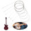 6Pcs Guitar String Tensile Resistance Alloy Wound Stringed Instrument Accessories ReplacementElectric Guitar Strings 15