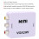 Convertitore da VGA a AV 1080P 165 MHz con cavo 12