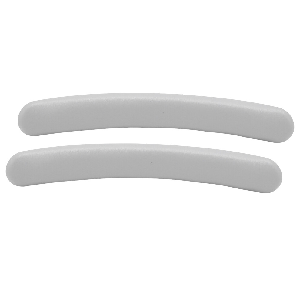 2Pcs Headphone Replacement Headband Pad Protein Leather Memory Foam Headband Cushion For Barracuda X Wireless Gaming Headset Grey 7691322738974