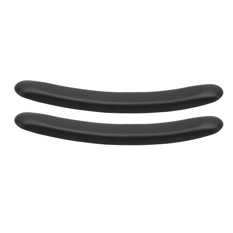 2Pcs Headphone Replacement Headband Pad Protein Leather Memory Foam Headband Cushion For Barracuda X Wireless Gaming Headset Black 7671322738969