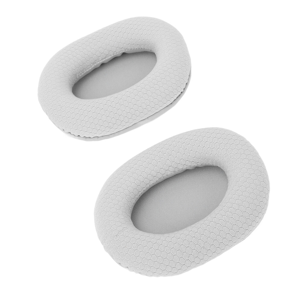 Headphone Ear Pads Cushions Replacement Memory Foam Soft Breathable Ear Cushion For Barracuda X Wireless Gaming Headset Grey 8021322738862