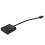 Adattatore Mini DP 20-pin a VGA Nero ABS 1080P 6