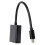 Adattatore Mini DP 20-pin a VGA Nero ABS 1080P 1