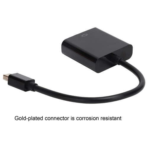 Adattatore Mini DP 20-pin a VGA Nero ABS 1080P 2