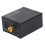 Convertitore USB da digitale a analogico in alluminio nero 5V 1A 10