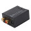 Convertitore USB da digitale a analogico in alluminio nero 5V 1A 13