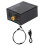 Convertitore USB da digitale a analogico in alluminio nero 5V 1A 8