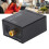 Convertitore USB da digitale a analogico in alluminio nero 5V 1A 14
