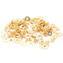 Lot de 100 pièces cosse à bague M6, 6,2 mm, en laiton