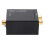 Convertitore USB da digitale a analogico in alluminio nero 5V 1A 20