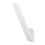 3 pezzi di ganci per cappelli, tengono 10 cappelli, 20 x 3,5 x 6 cm, bianco 13