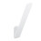 3 pezzi di ganci per cappelli, tengono 10 cappelli, 20 x 3,5 x 6 cm, bianco 11