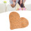 Puzzle a forma di cuore - DensityBoard marrone chiaro 170 g 15