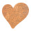 Puzzle a forma di cuore - DensityBoard marrone chiaro 170 g 12