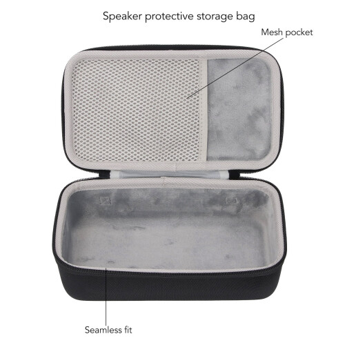Étui pour enceinte Bluetooth Doublure douce Poche en maille 2