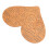 Puzzle a forma di cuore - DensityBoard marrone chiaro 170 g 16