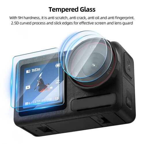 Protezione lente per Action 5pro 2-Pack temperata 2