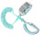 Bracelet de sécurité anti-perte pour poignet 1-10 ans Vert clair 14