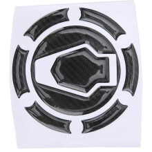 Adesivo per serbatoio in fibra di carbonio nera per G310R/GS