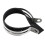 Collier d’échappement 3,9 pouces Ø 100 mm + caoutchouc, noir/argent 16