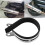 Collier d’échappement 3,9 pouces Ø 100 mm + caoutchouc, noir/argent 15
