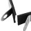Collier d’échappement 3,9 pouces Ø 100 mm + caoutchouc, noir/argent 6