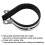 Collier d’échappement 3,9 pouces Ø 100 mm + caoutchouc, noir/argent 4