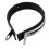 Collier d’échappement 3,9 pouces Ø 100 mm + caoutchouc, noir/argent 1