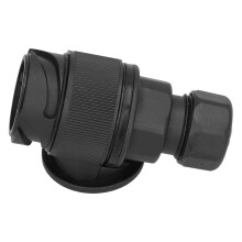 Adattatore spina da rimorchio 13-poli 12V impermeabile nero