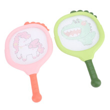 Raquette de tennis pour enfants, maille en plastique, débutant, extérieur
