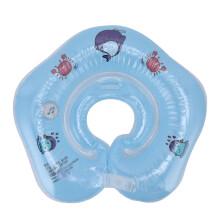 Collier de cou bleu pour nouveau-né 0-18 mois 39x9 cm 15,4x3,5 po