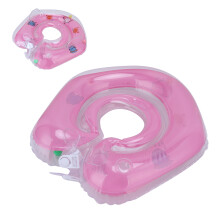 Rosa 39x9 cm 15,4x3,5 pollici galleggiante gonfiabile per il collo