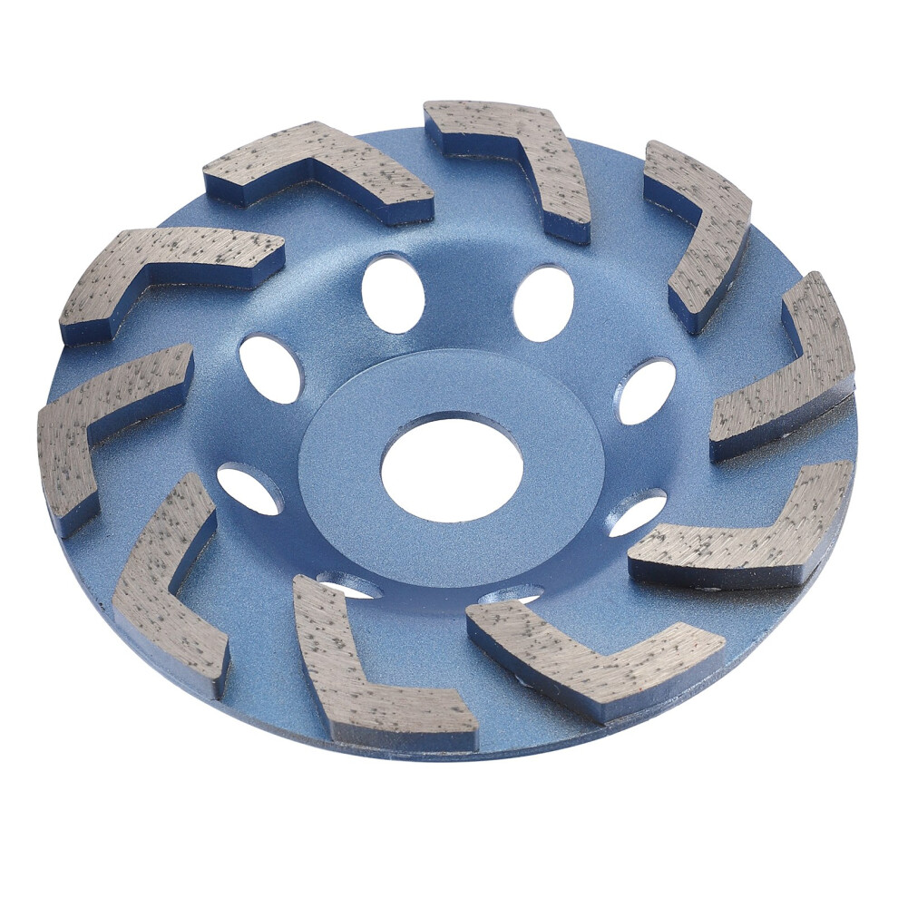 Diamond Grinding Wheel Cup 10 L Teeth Blue 125Mm For Sanding Concrete Stone Cement 7651322744306