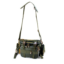 Sac de matériel de pêche 40x17x20 cm, 580-645 g, Noir