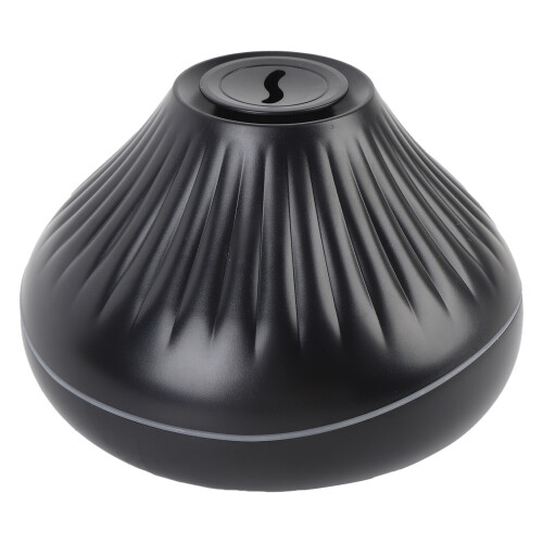 Umidificatore diffusore a fiamma 160 ml 7 colori nero USB