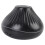 Umidificatore diffusore a fiamma 160 ml 7 colori nero USB 12