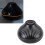Umidificatore diffusore a fiamma 160 ml 7 colori nero USB 16