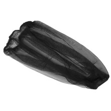 Cappellino in nylon con zanzariera anti-insetti, 18,1 pollici, Nero