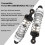 MN G500/BRABUS 1/12 62 g Argento 80 mm Ammortizzatore 3