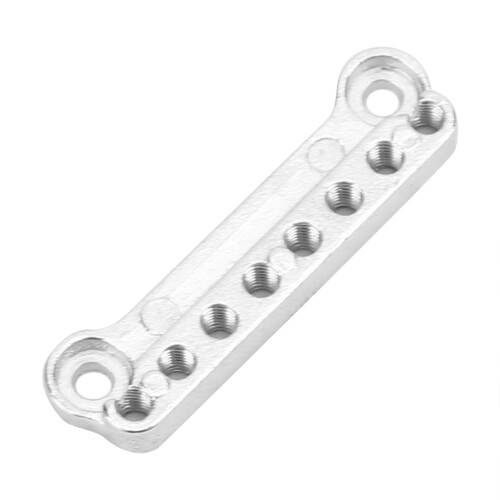 Supporto ammortizzatore in alluminio da 15 g, colore argento, per WPL D90 D91 2