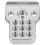 Alu RC ShockMount WPL C14/C24/MN-D90 Bianco 19.0g 10