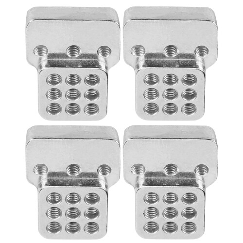 Alu RC ShockMount WPL C14/C24/MN-D90 Bianco 19.0g 1